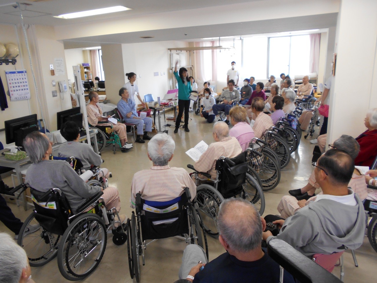 リズムと歌の音楽会開催！