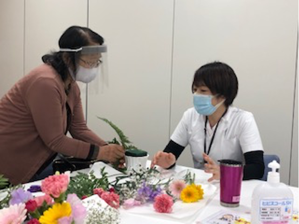 フラワーアレンジメント🌸