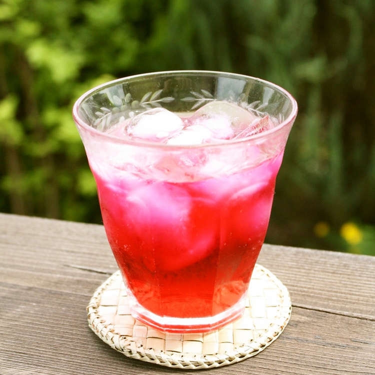 【赤しそジュース】